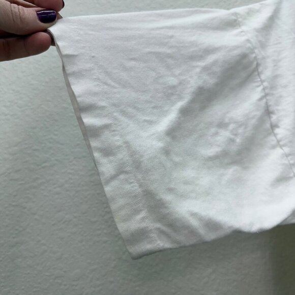 VTG Ritz Mickey Mouse Single Stitch White Graphic Short Sleeve Shirt Mens Large - Picture 5 of 6